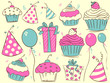 Vector: Birthday Design Elements Birthday Design Elements