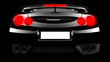 Black back car