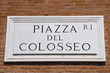 Colosseum plate Colosseum plate