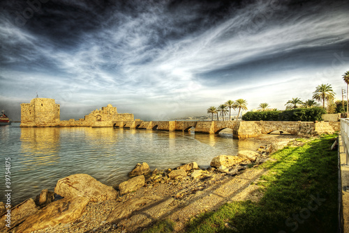 Photo: Sidon Crusader Sea Castle (Lebanon) Sidon Crusader Sea Castle (Lebanon)