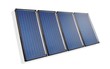 Photo: Multiple isolated solar collectors Multiple isolated solar collectors