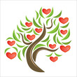 Vektor: tree vector love tree vector love