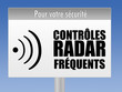 panneau - radar automatique