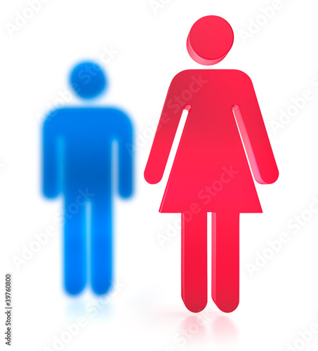 Illustration: Mann Frau Icon 3 Mann Frau Icon 3