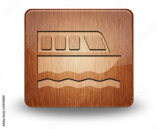 Illustration: Wooden Icon "Boat Tour" Wooden Icon "Boat Tour"