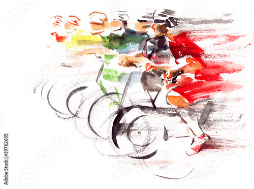 Illustration: cycling cycling