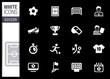 White - Soccer Icons