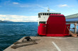 The ferry at the pier