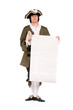 Man in a historical costume