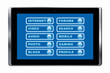 Tablet pc with interative touch screen