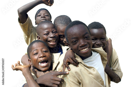 Photo: Jeunes écoliers Africains Jeunes écoliers Africains