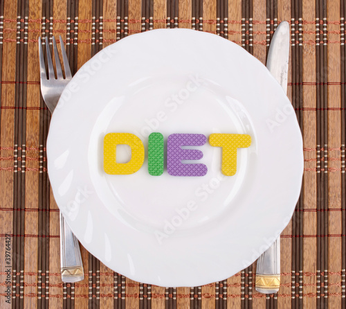 Photo: Diet on the plate Diet on the plate