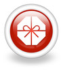 Light Red Icon "Present / Gift"