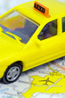 Taxi am Flughafen