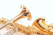 Trompete und Saxophon