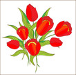 Red tulips Red tulips