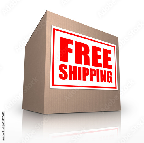Photo: Free Shipping Cardboard Box Ship Your Order No Cost Free Shipping Cardboard Box Ship Your Order No Cost