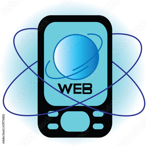 Illustration: Mobile phone Mobile phone