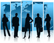 Illustration: business partner business partner