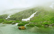Summer on the high mountains.