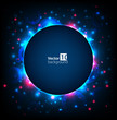 Abstract space background. Vector
