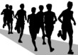 Vector: Run sport mans Run sport mans