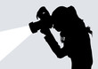Women with camera