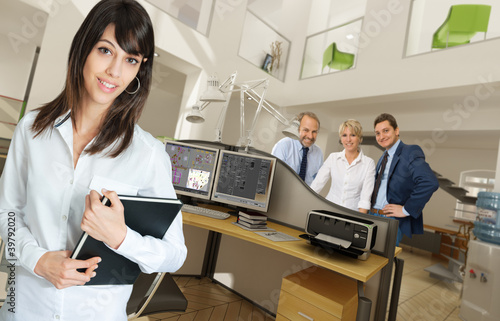 Photo: Office scenes Office scenes