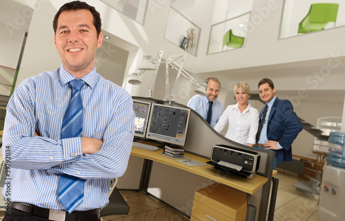 Photo: People at the office People at the office
