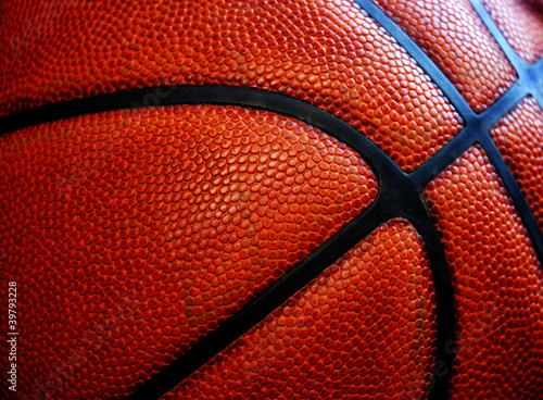 Photo: Old Leather Basketball Old Leather Basketball