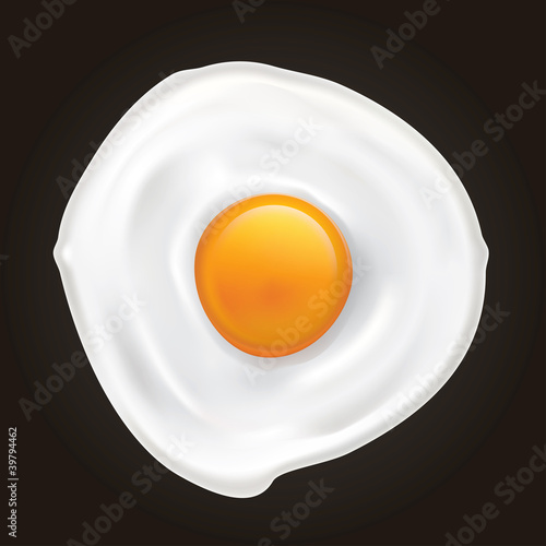 Vektor: Fried Egg Fried Egg