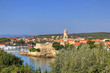 Old adriatic town of Krk waterfront Old adriatic town of Krk waterfront