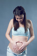 Beautiful pregnant white woman Beautiful pregnant white woman
