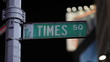 Times Square Street Sign in New York
