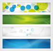 abstract vector header / banner