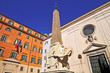 Roma, elefantino del Bernini e piazza della Minerva Roma, elefantino del Bernini e piazza della Minerva