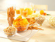 Salty snacks. Pretzels, chips, peanuts, crackers, popcor.