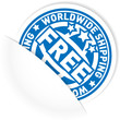 Worldwide shipping label