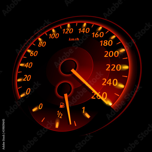 Vektor: Speedometer. Vector illustration Speedometer. Vector illustration