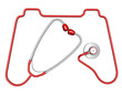 Controller -shaped stethoscope Controller -shaped stethoscope