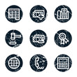 Finance web icons set 2, grunge circle buttons Finance web icons set 2, grunge circle buttons