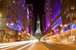 Philadelphia streets  by night