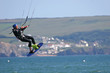 Photo: kitesurfer in Bigbury Bay kitesurfer in Bigbury Bay