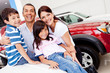 Family shopping for new car