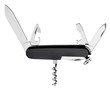 Swiss army knife isolated on white Swiss army knife isolated on white