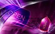 Open sign