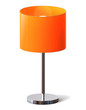 Table lamp - isolated with clipping path.