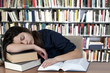 Sleeping on the books