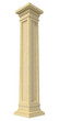Rectangular stone column