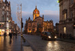 Edinburgh Roal Mile and St. Giles cathedrale. Scotland. UK.